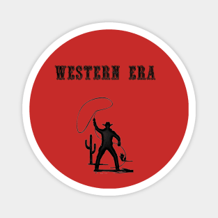 Western Era - Cowboy with Lasso 2 Magnet